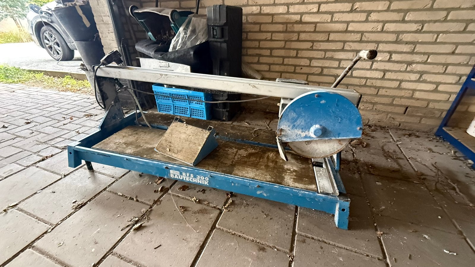 Gude RFS 300 BAUTECHNIK Tegelsnijder 2 dagen gebruikt, Ophalen, Gebruikt, Overige typen