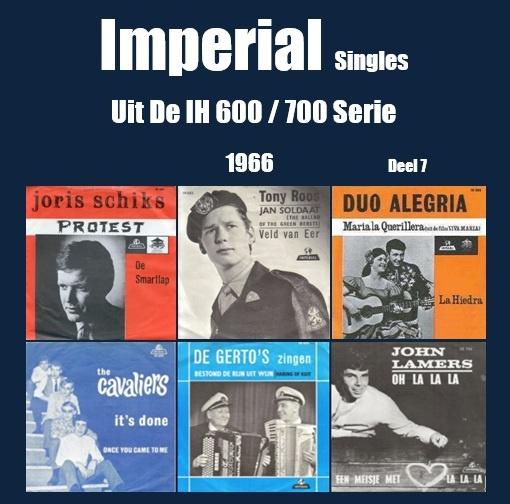 Imperial Singles - Uit de IH serie 1966 Deel 7, Ophalen of Verzenden, Zo goed als nieuw, Levenslied of Smartlap