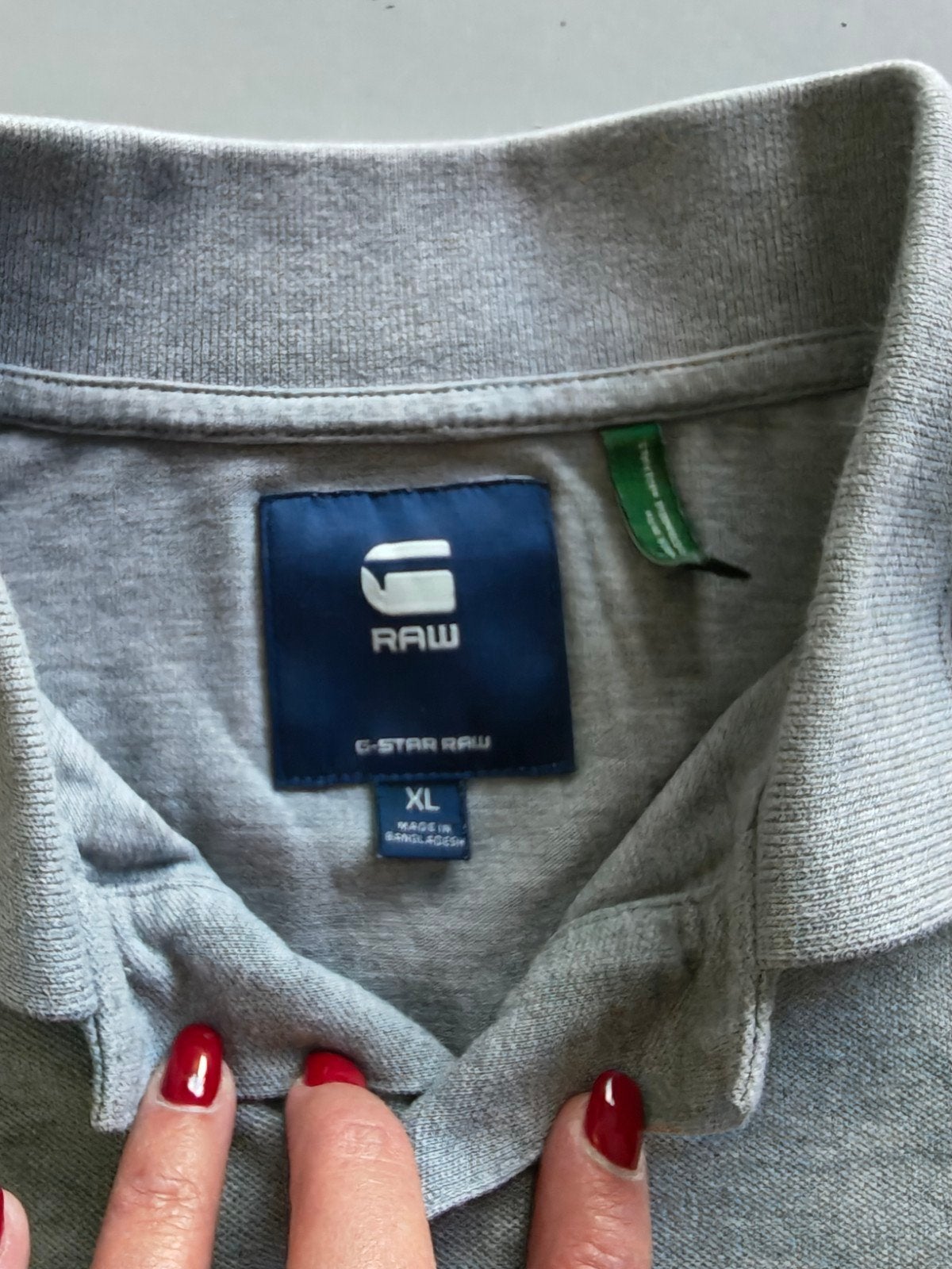 G-Star Raw Polo Shirt Grijs Maat XL, G-Star Raw, Maat 56/58 (XL), Ophalen of Verzenden, Grijs