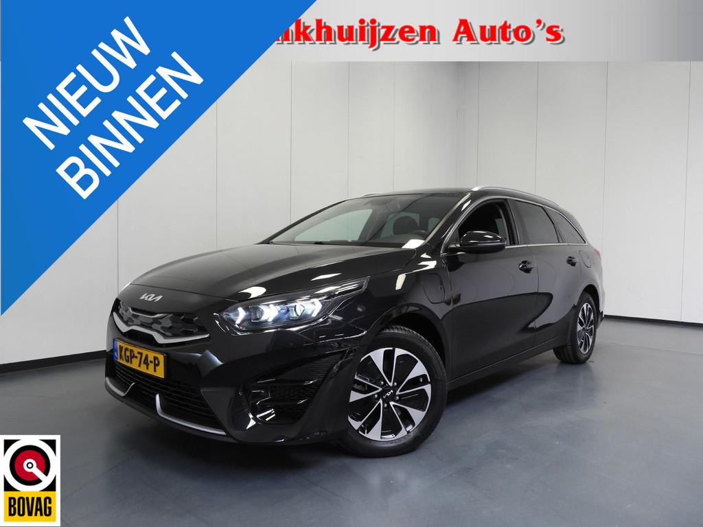 Kia Ceed Sportswagon 1.6 GDI PHEV Plug-In DynamicLine NAVI-A, Stof, Gebruikt, Automatische klimaatregeling, Zwart