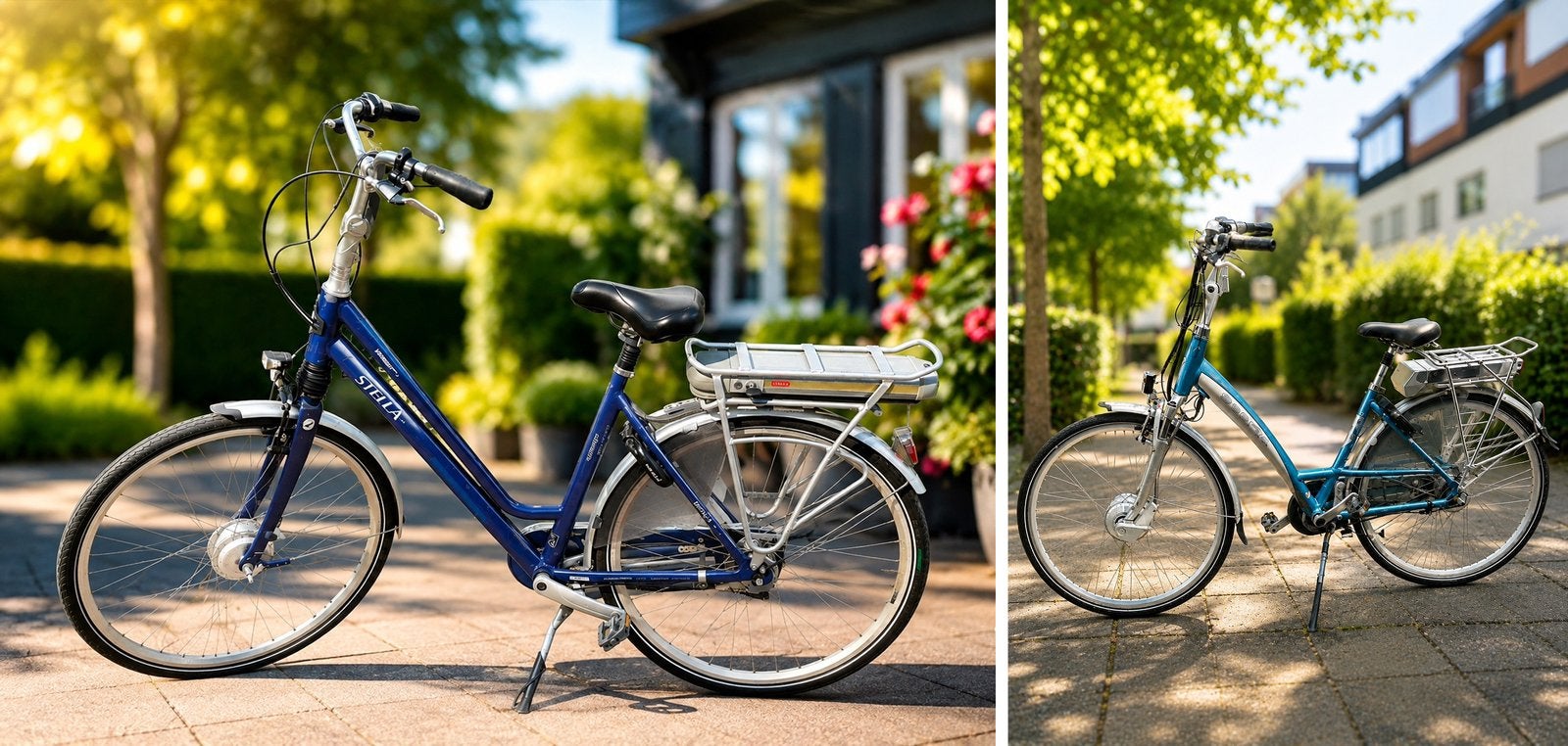 Stella en Sprta 2 Elektrische fietsen -Zo goed als nieuw, Fietsen en Brommers, Zo goed als nieuw, 51 tot 55 cm, 30 tot 50 km per accu