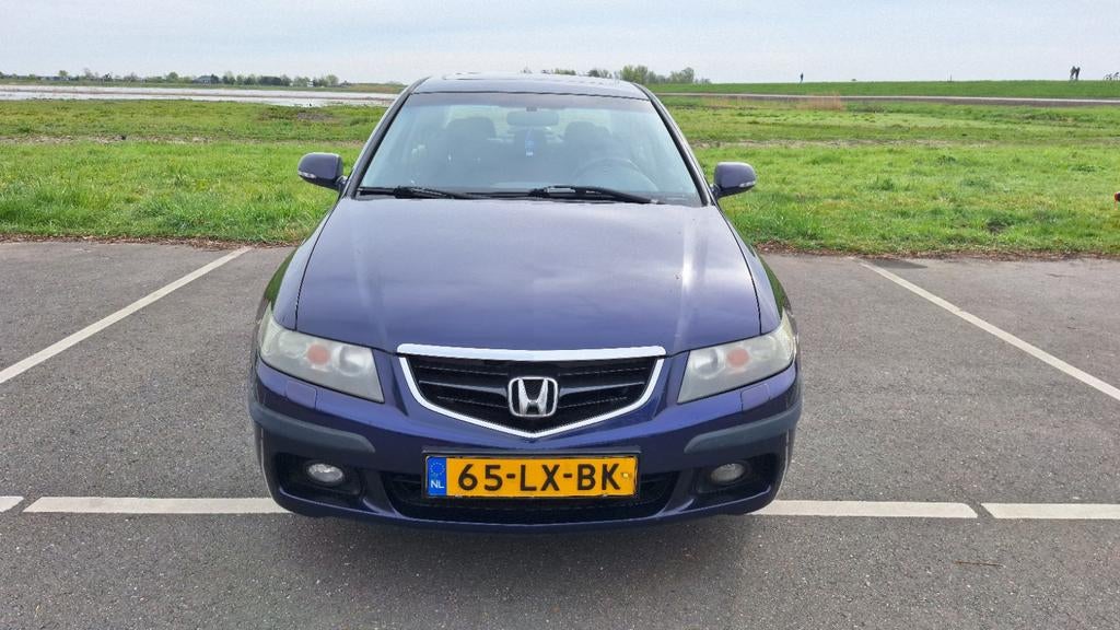 Honda Accord 2.4 i-VTEC Type S Executive, Voorwielaandrijving, Blauw, 75 €/maand, Handgeschakeld