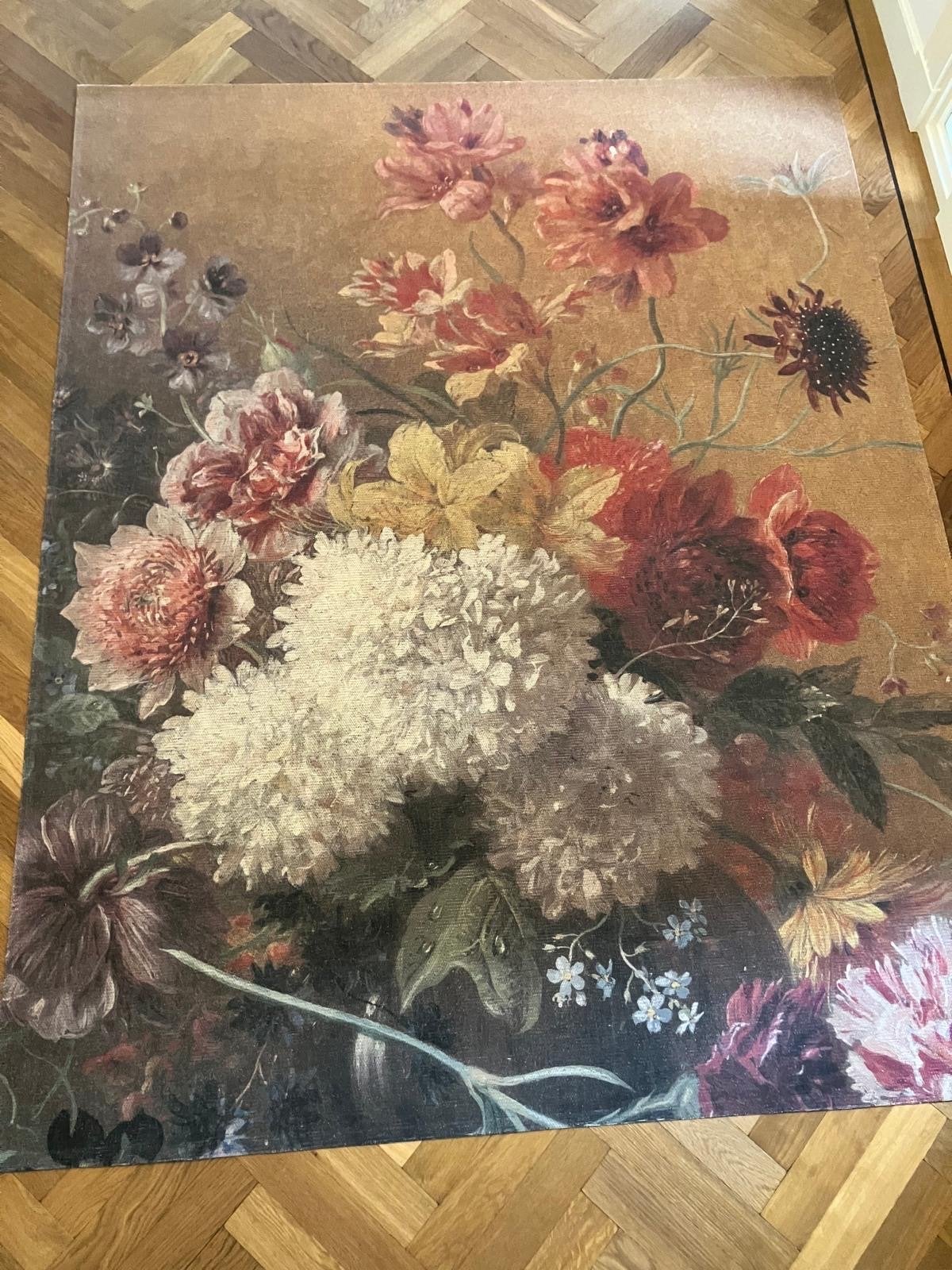 Sissy-Boy x Rijksmuseum Vloerkleed, Huis en Inrichting, Ophalen, Bruin, Zo goed als nieuw, 200 cm of meer