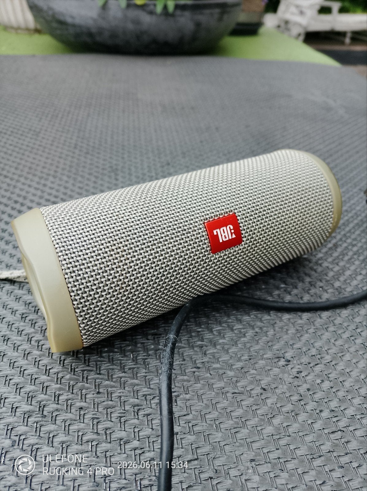 JBL Flip 4 Draagbare Bluetooth Speaker - Zandkleurig, Gebruikt, JBL, Overige typen, Ophalen of Verzenden