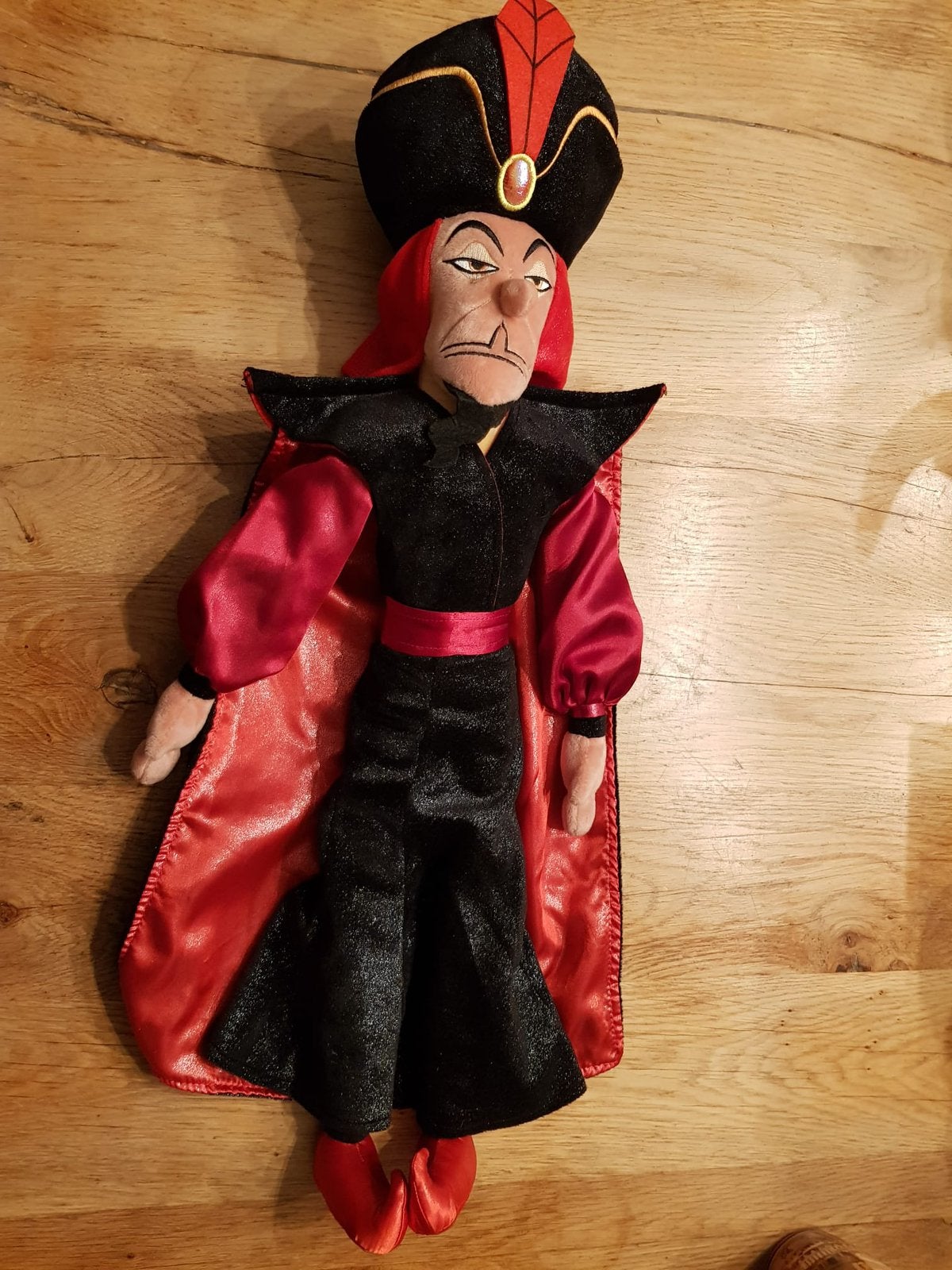 Disney Jafar knuffel, Kinderen en Baby's, Speelgoed | Knuffels en Pluche, Ophalen of Verzenden, Zo goed als nieuw, Overige typen