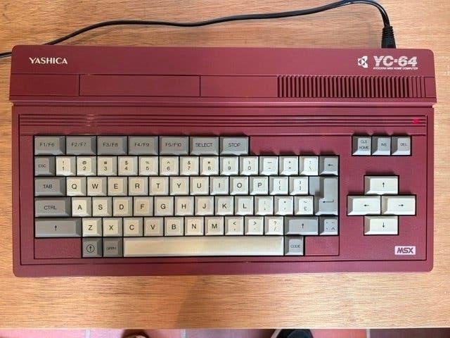 Yashica YC-64 MSX computer, Ophalen, Vintage computer