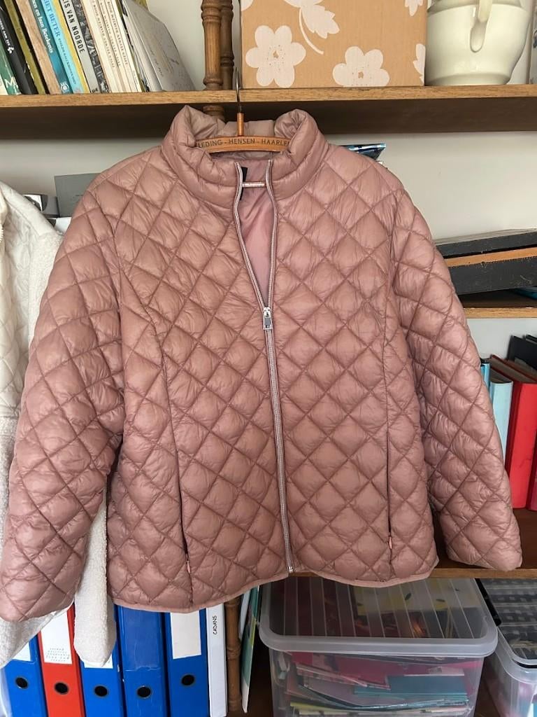 Jas dames roze, Ophalen, Maat 42/44 (L), Zo goed als nieuw, MS Mode