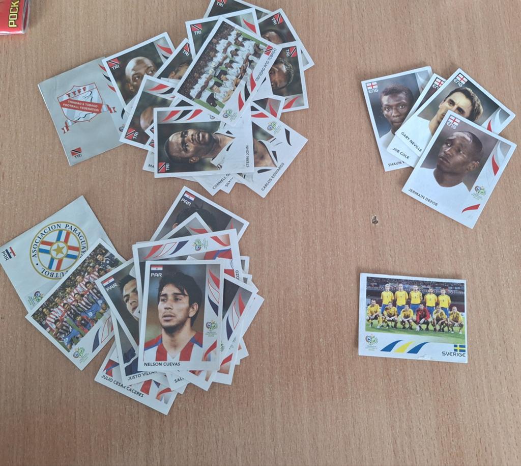 FIFA WK 2006 Duitsland voetbalstickers, Verzamelen, Ophalen of Verzenden, Zo goed als nieuw, Buitenlandse clubs, Overige typen