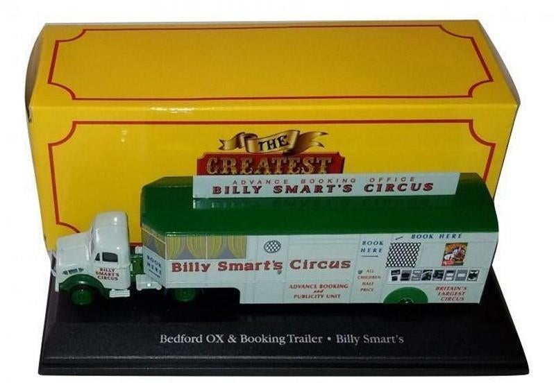 Circus/Kermis Bedford OX met kassatrailer 1:72, Ophalen of Verzenden, Nieuw, Bus of Vrachtwagen