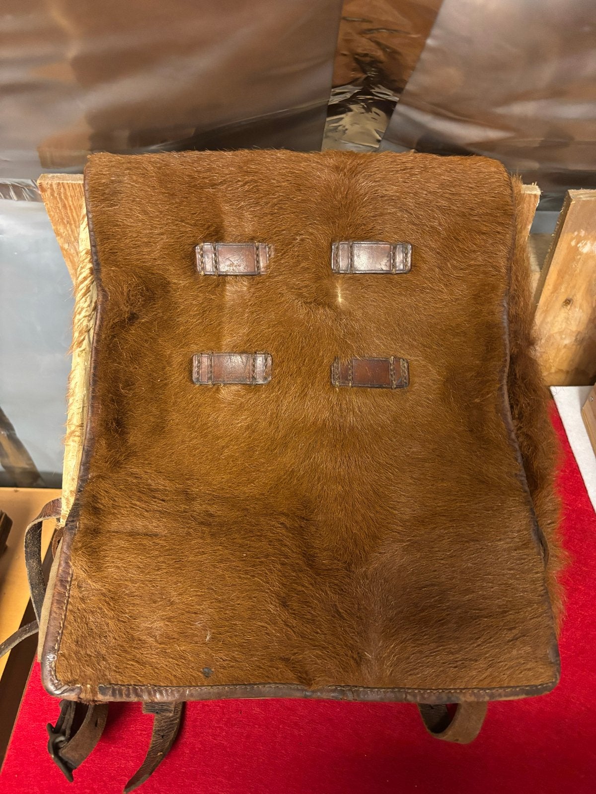 Duitse affe rugzak 1936 - R.B.D. Kassel, Verzenden, Landmacht, Duitsland, Kleding of Schoenen