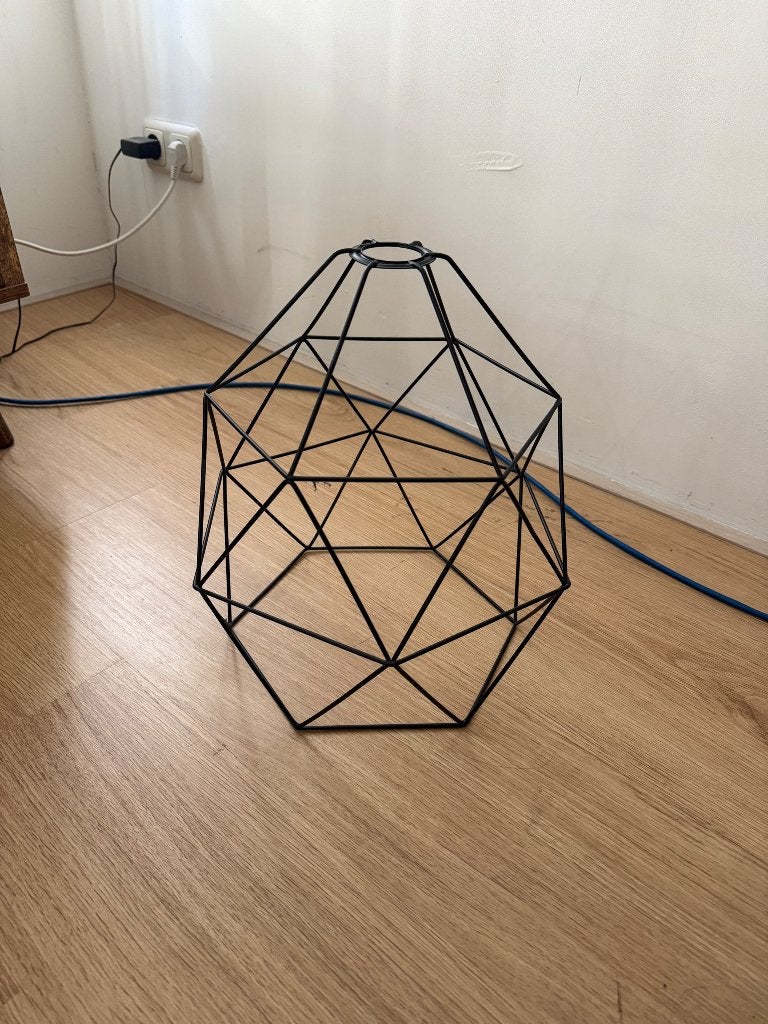 Ikea BRUNSTA lampenkap, Zwart, Rond, Nieuw, 30 cm