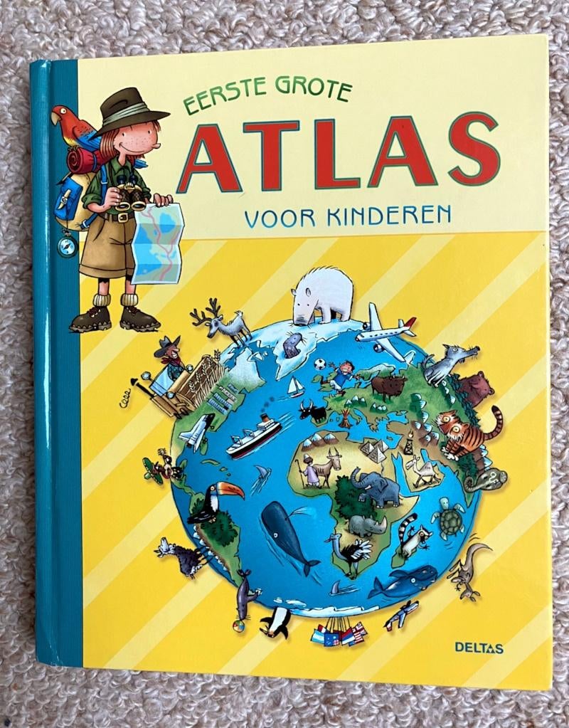 Mijn eerste atlas, Boeken, Ophalen of Verzenden, Zo goed als nieuw, Non-fictie