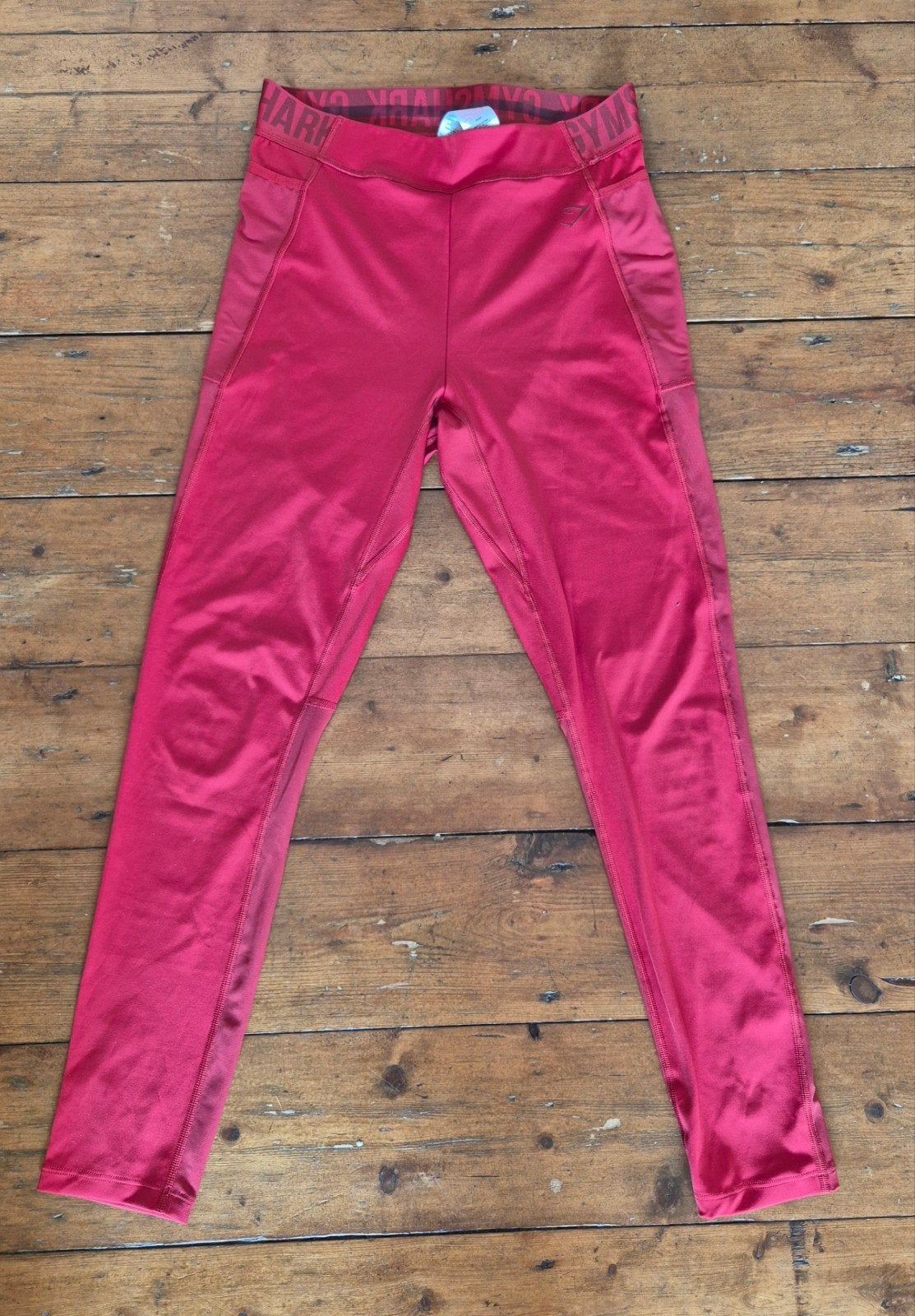 Gymshark sportlegging rood maat L, Maat 42/44 (L), Ophalen of Verzenden, Fitness of Aerobics, Roze