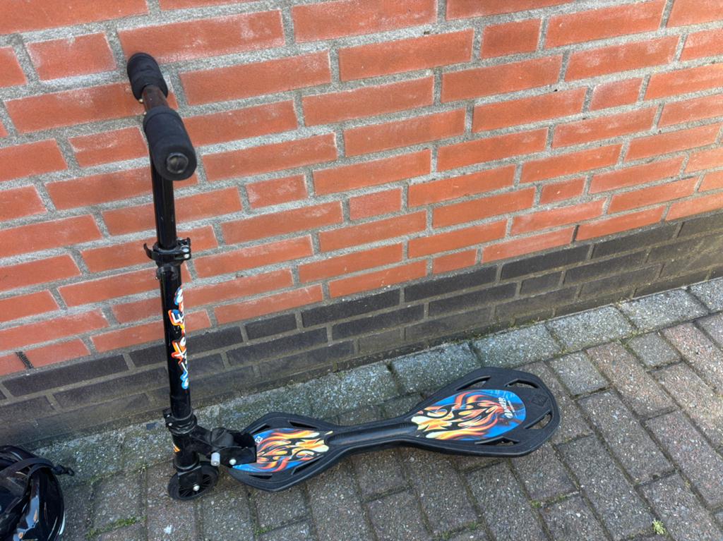 Wave scooter, Ophalen, Gebruikt, Gewone step