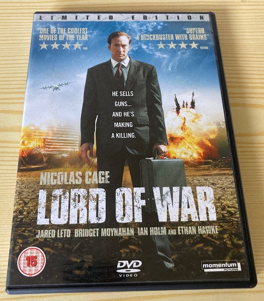 dvd Lord Of War (2-Disc Limited Edition) UK Import, Ophalen, Engels, Vanaf 16 jaar, Speciale editie