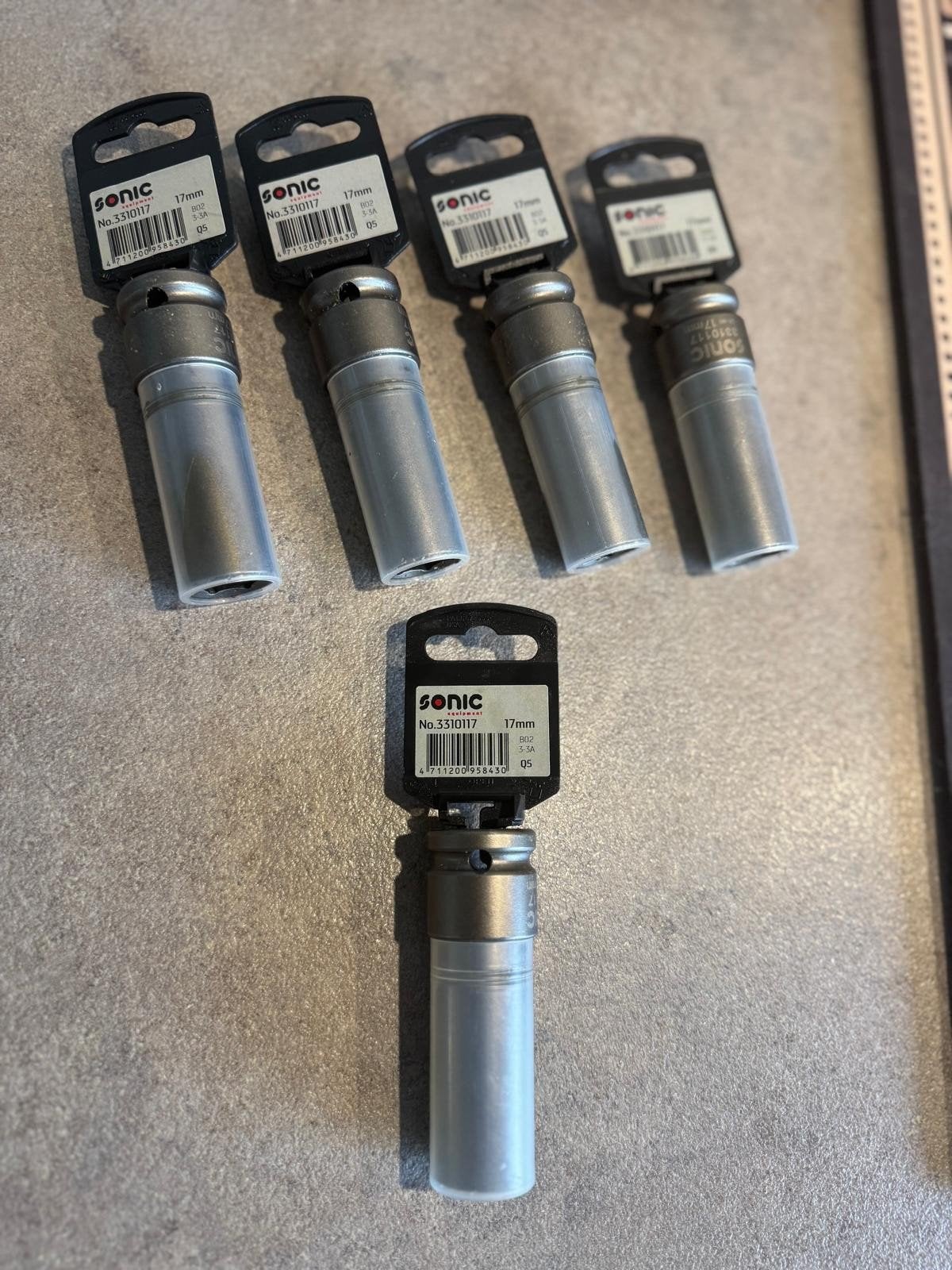 Sonic Krachtdop zeskant lang 1/2” 17mm, Auto diversen, Autogereedschap, Ophalen of Verzenden, Nieuw