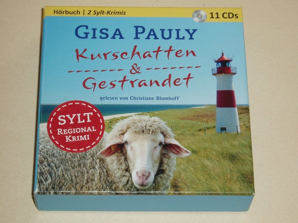 11 CD box luisterboek Sylt krimi Gisa Pauly - Kurschatten, Verzenden, Cd