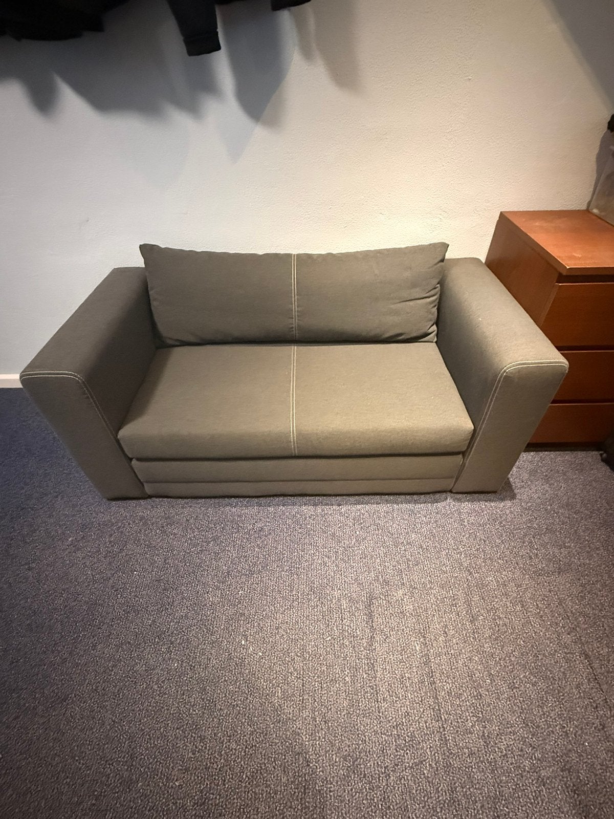 Slaapbankje IKEA, Ophalen, Gebruikt, Tweepersoons, Minder dan 150 cm