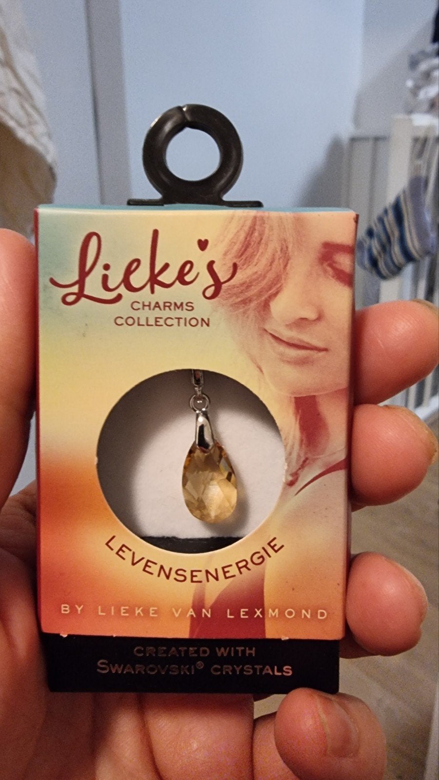 Lieke's Charms Collection Bedel Levensenergie Swarovski, Ophalen of Verzenden, Nieuw