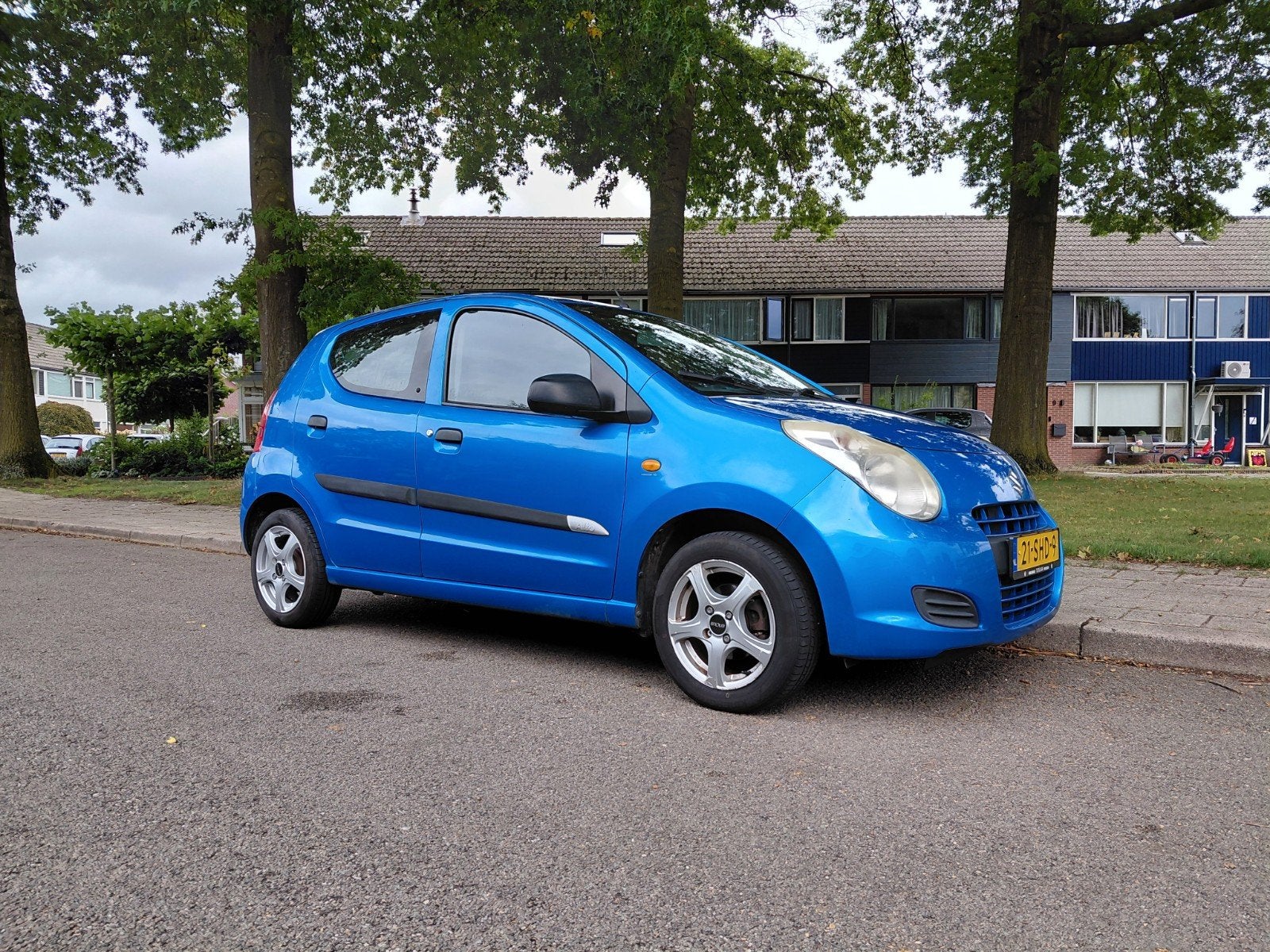 Suzuki Alto 1.0 2011 Blauw, Voorwielaandrijving, 200 kg, Origineel Nederlands, Handgeschakeld