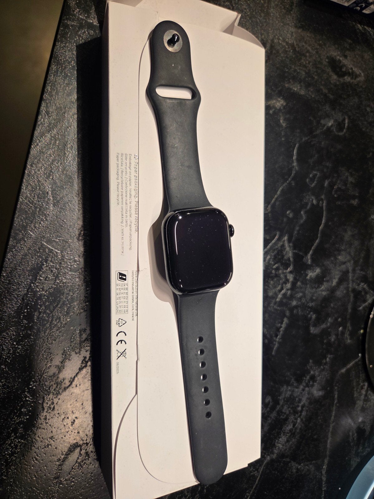 Apple Watch Series 11 GPS 42mm Jet Black, Ophalen, Zwart, Apple Watch, IOS