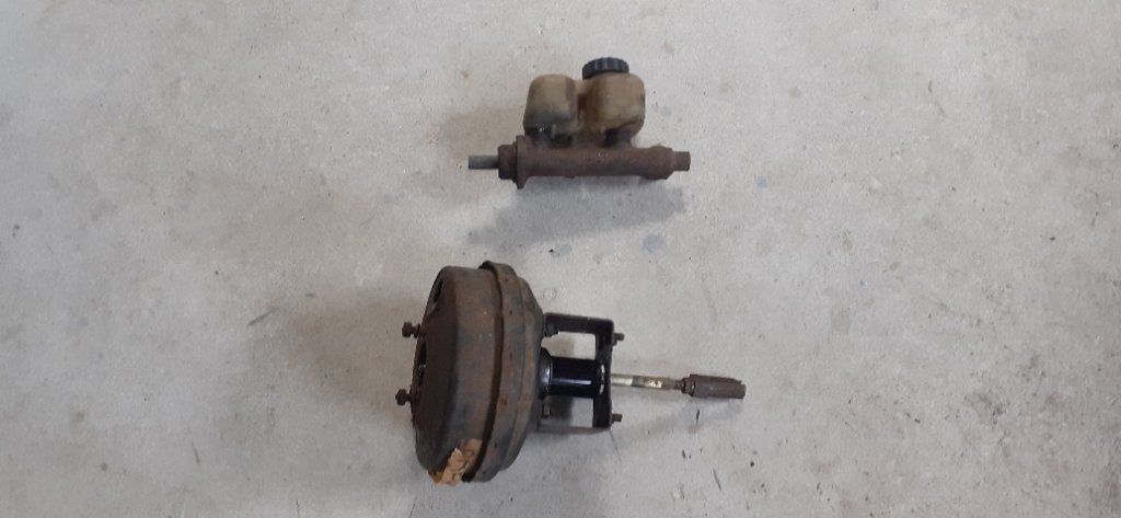 Rembekrachtiger  hoofdremcilinder, Ophalen, Gebruikt, Opel