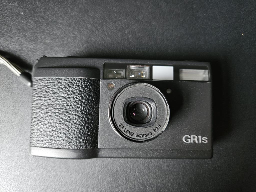 Ricoh GR1s zwart, LCD perfect, Ophalen, Gebruikt, Compact, Overige Merken