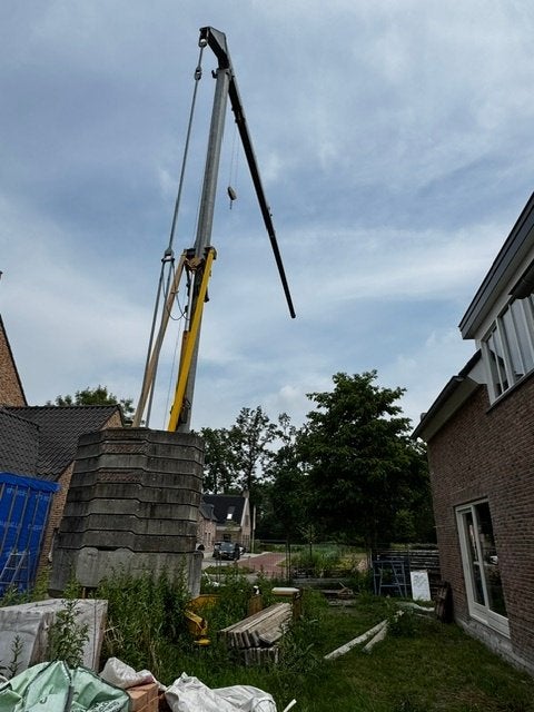 Hijskraan/bouwkraan, Ophalen, Kraan