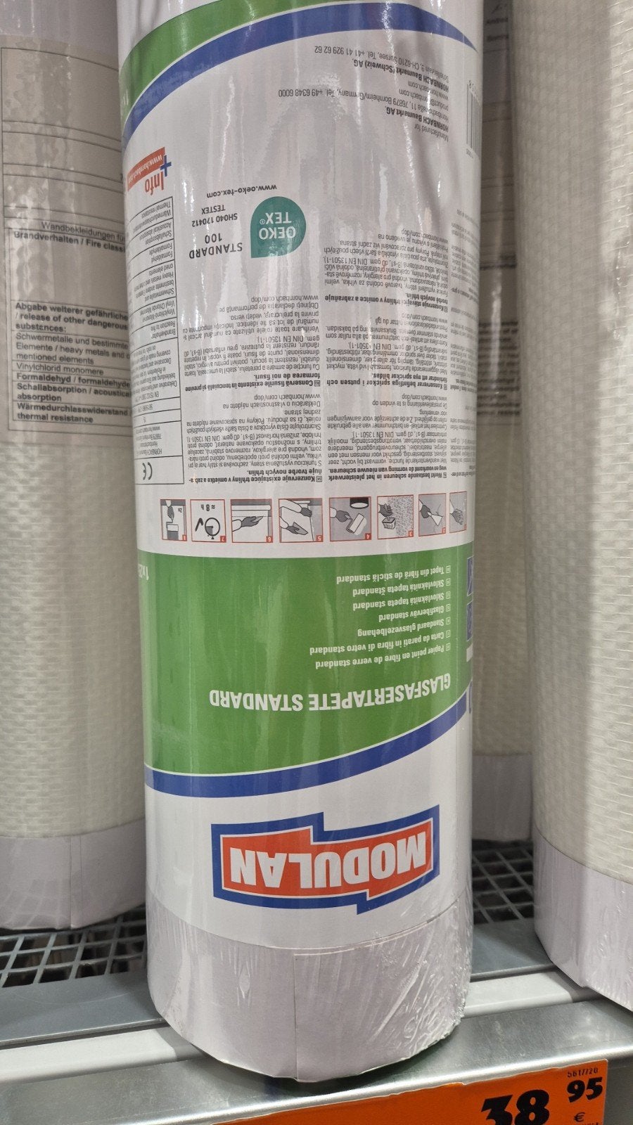 vliesbehang, Overige materialen, Nieuw, Minder dan 5 m², Ophalen