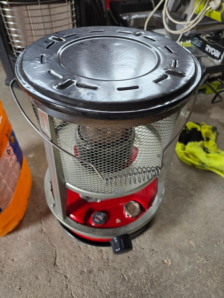 Foetsie kachel met petroleum 20liter, Ophalen of Verzenden, Minder dan 60 cm, Kachel, 30 tot 80 cm