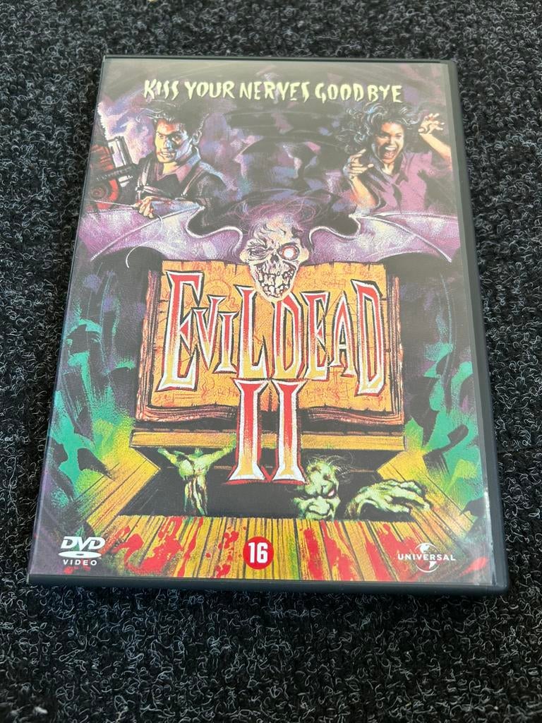 Evil dead 2 op dvd 1987, Cd's en Dvd's, Dvd's | Horror, Vanaf 16 jaar, Ophalen of Verzenden, Gebruikt