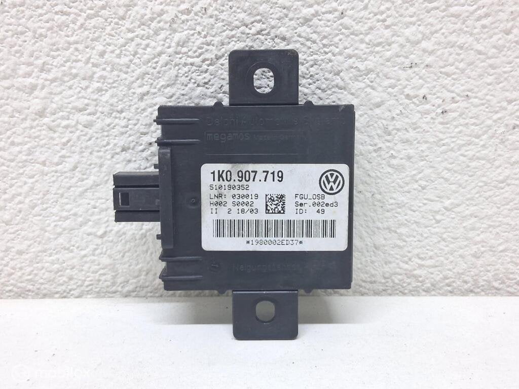 Alarmmodule Audi A3 8P ('03-'12) 1K0907719, Audi, Gebruikt, Audi, Ophalen of Verzenden