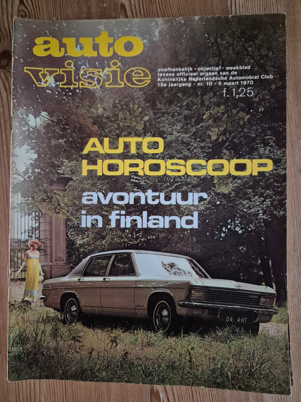 Auto Visie  10 - 6 maart 1970 - test Fiat Polski, Ophalen of Verzenden, Gelezen, Overige typen