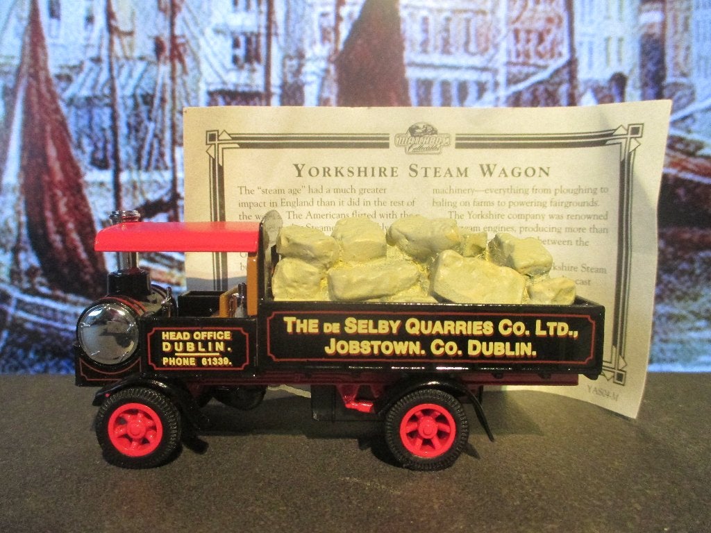1917 Yorkshire Steam Wagon - Matchbox YAS04-M Stoom Truck, Ophalen of Verzenden, Nieuw, Bus of Vrachtwagen, Matchbox