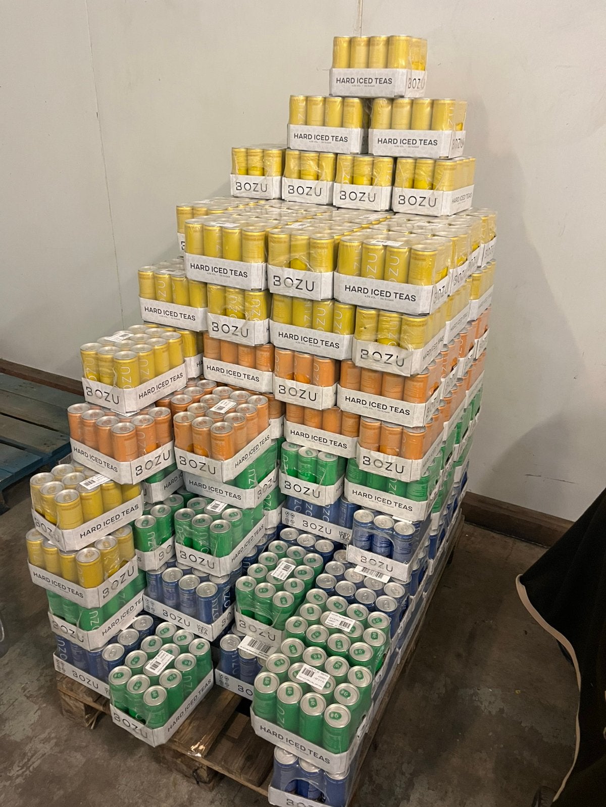 BOZU hard ice tea / €1,10 per stuk! Grote partij # stelz, Ophalen
