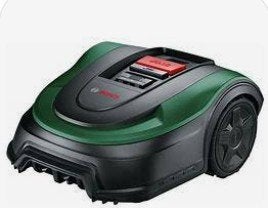Robotmaaier Bosch XS 300 met garage, Tuin en Terras, Grasmaaiers, Ophalen, Gebruikt, Minder dan 30 cm, Accu-grasmaaier