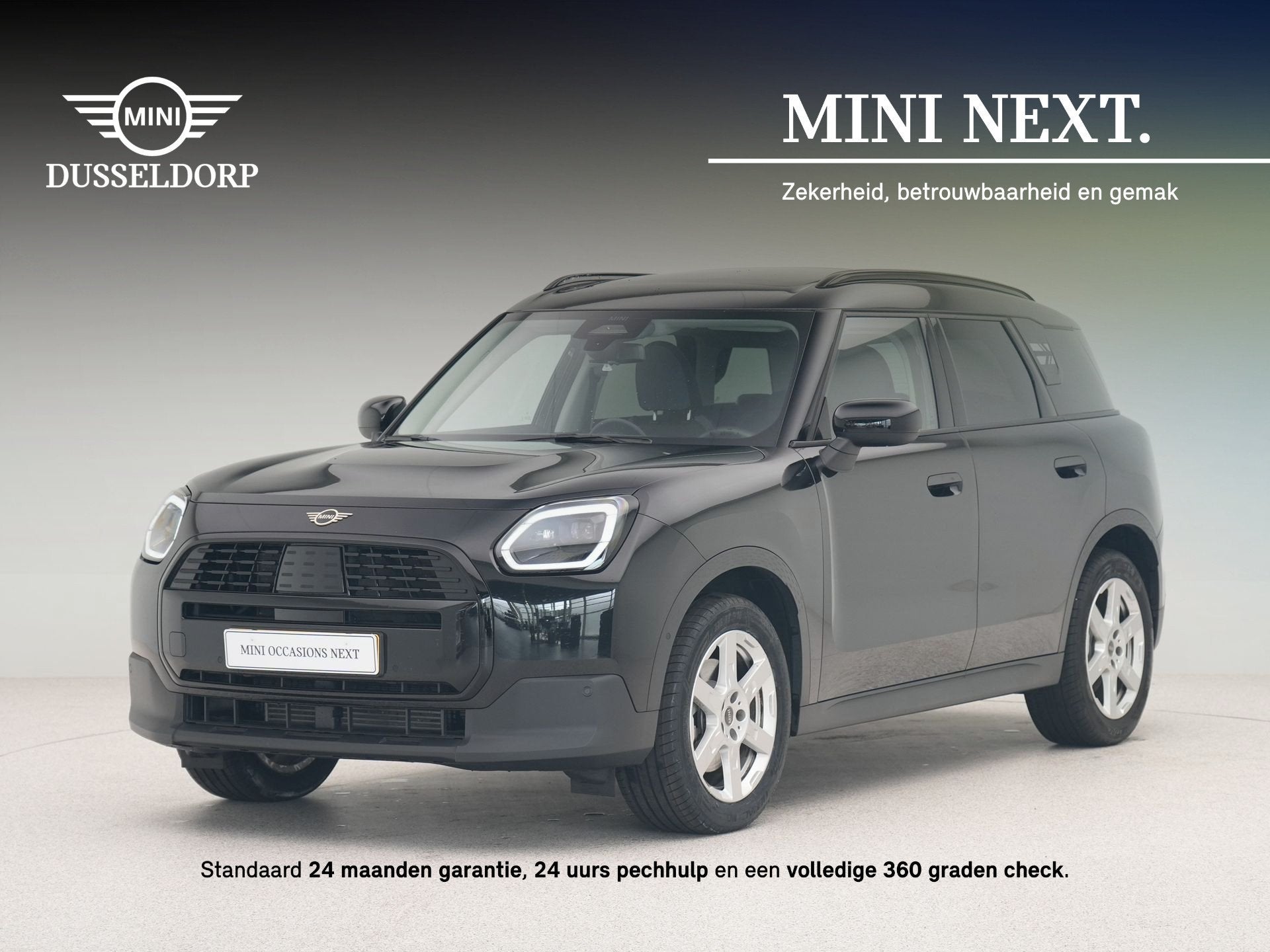 MINI Countryman C Classic Pakket M Plus (bj 2025, automaat), Gebruikt, Met garantie (alle), Zwart, Bedrijf