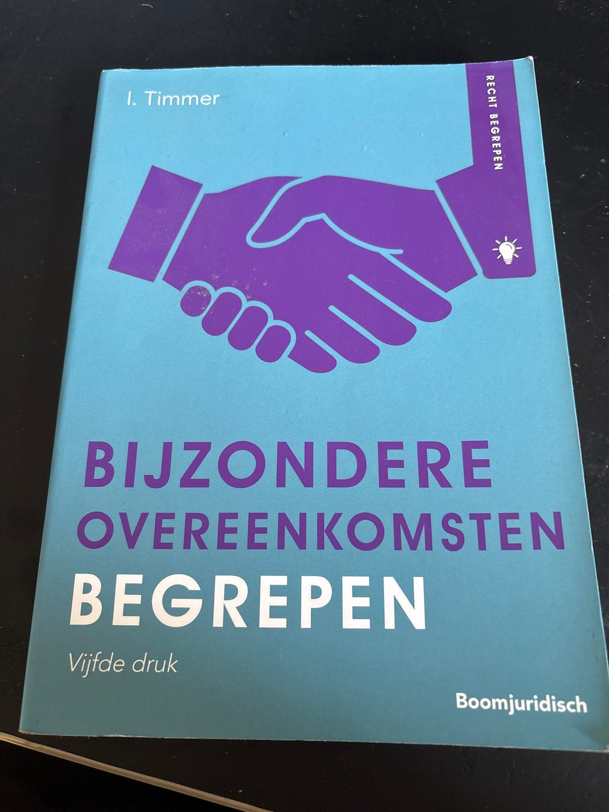Bijzondere Overeenkomsten Begrepen - I. Timmer, Boeken, Ophalen of Verzenden, Gamma, Gelezen, HBO