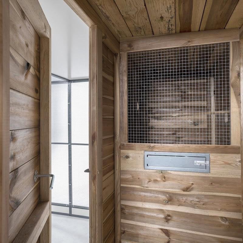 Volière R9 met houten nachthok en aluminium vlucht Nachthok, Ophalen of Verzenden, Nieuw, Aluminium, Volière