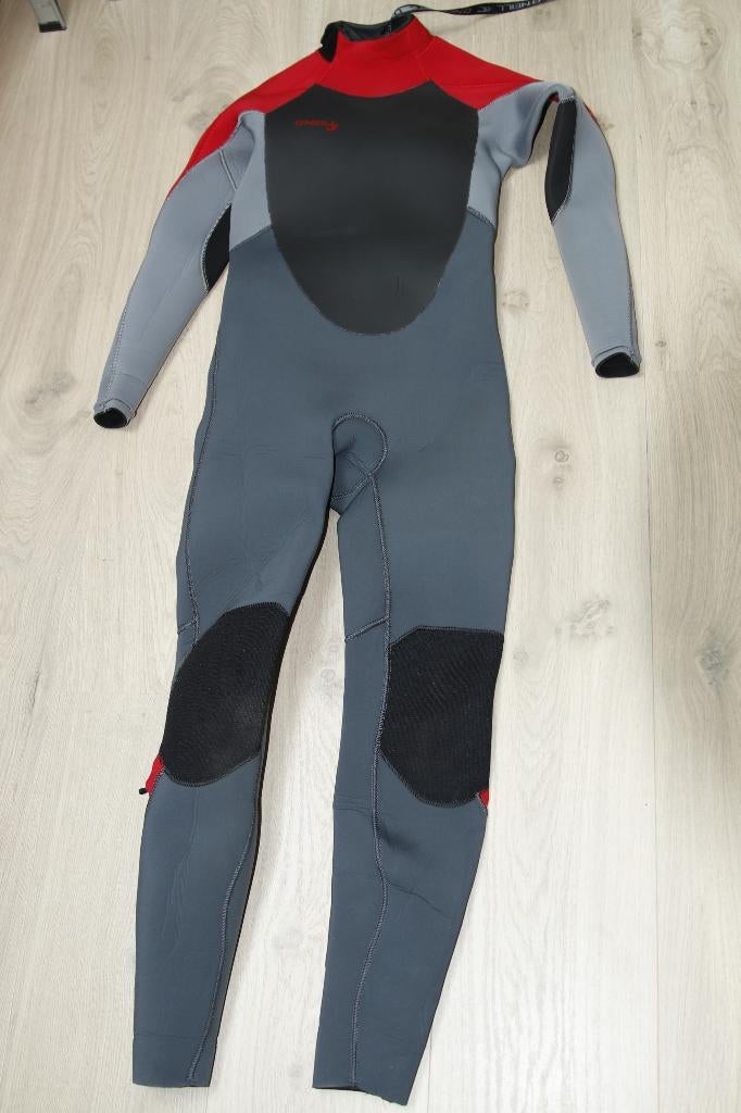 Wetsuit Oneill kids maat 14 5/4 EPIC grijs rood, Wetsuit, Kind, Ophalen of Verzenden, Oneill