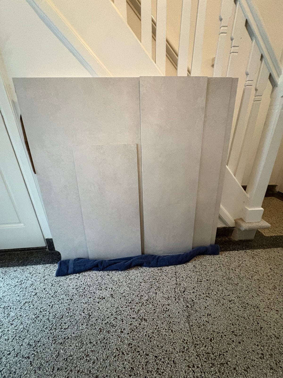 Nieuwe Keramische Tegels - Parker White Rett (1,2m x 1,2m), Ophalen, 60 cm of meer, Nieuw, 5 tot 10 m²