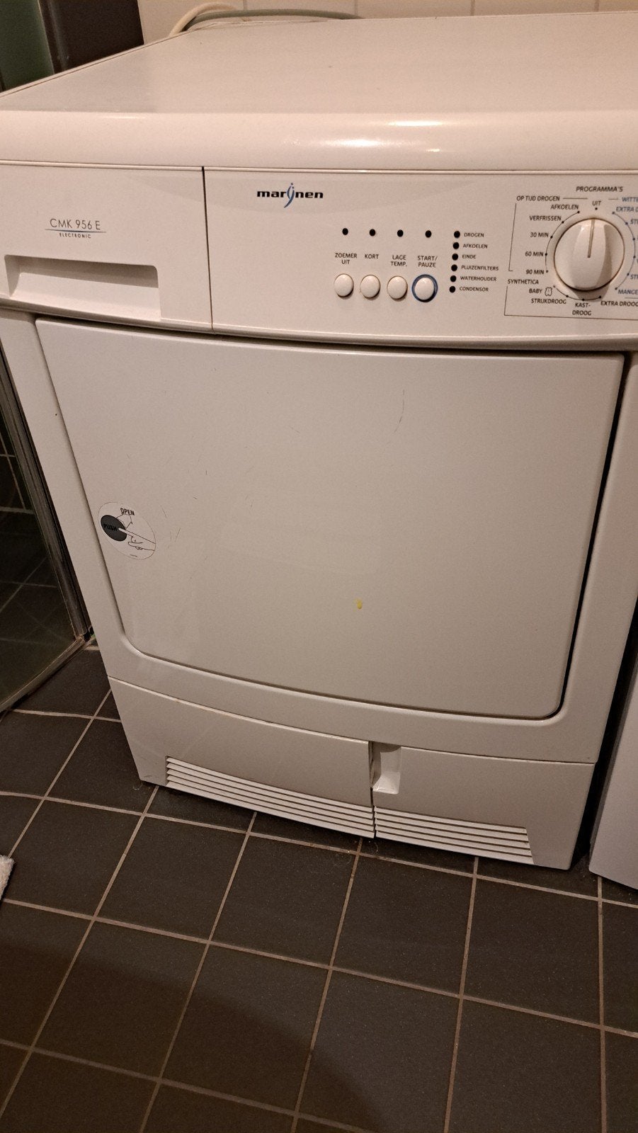 Marijnen CMX 956 E Condensdroger - Gebruikt, Ophalen, 6 tot 8 kg, Gebruikt, Voorlader