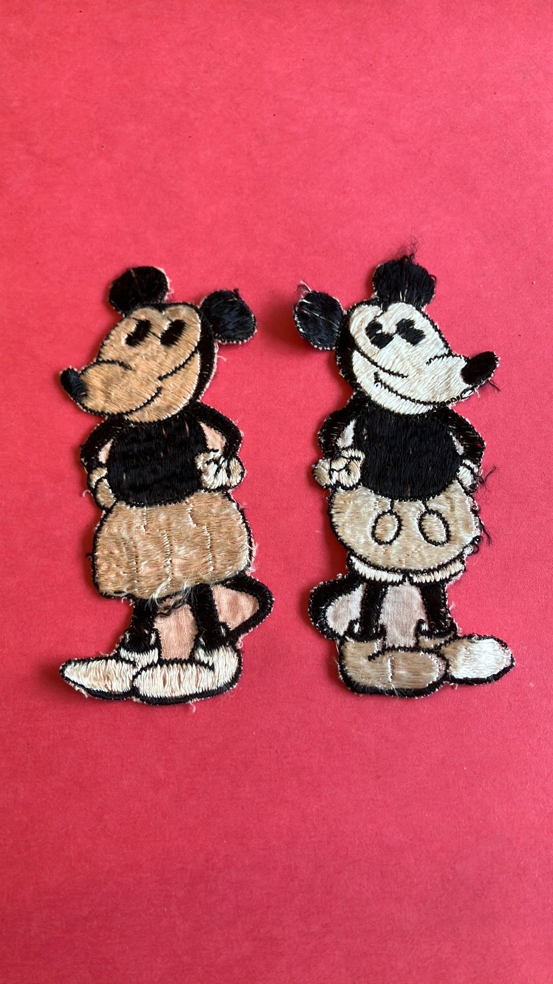 Turmac Tabakzijdjes Mickey en Minnie Mouse, Ophalen of Verzenden, Mickey Mouse, Gebruikt, Plaatje of Poster