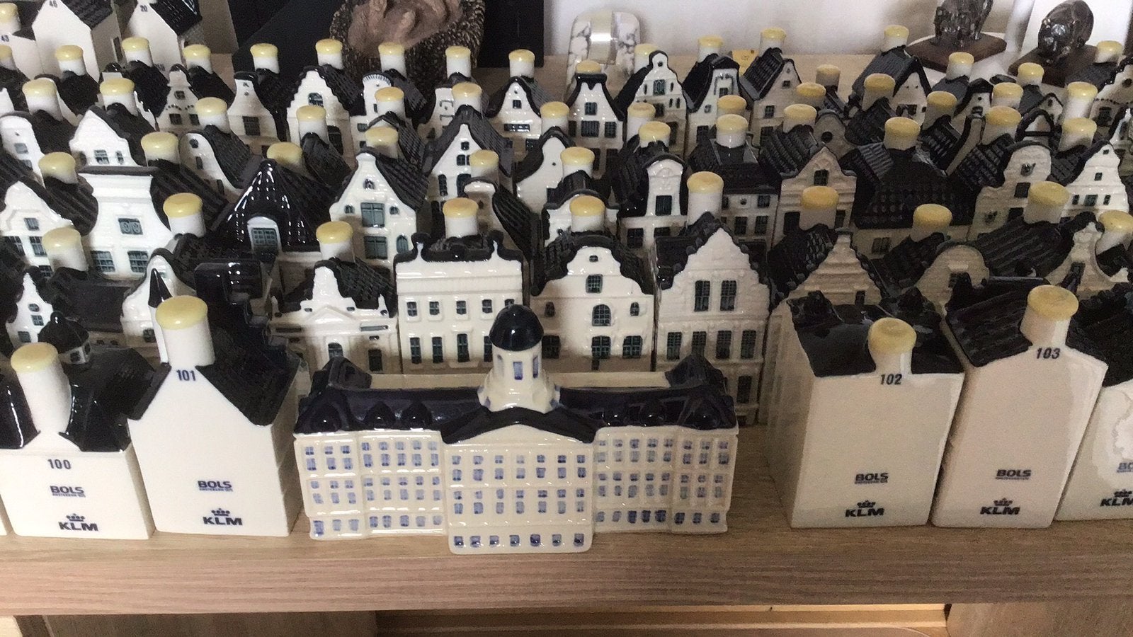 Complete KLM serie1t/m106 +Royal Palace in geschenkdoos., Ophalen, Zo goed als nieuw, Paleis of Waag