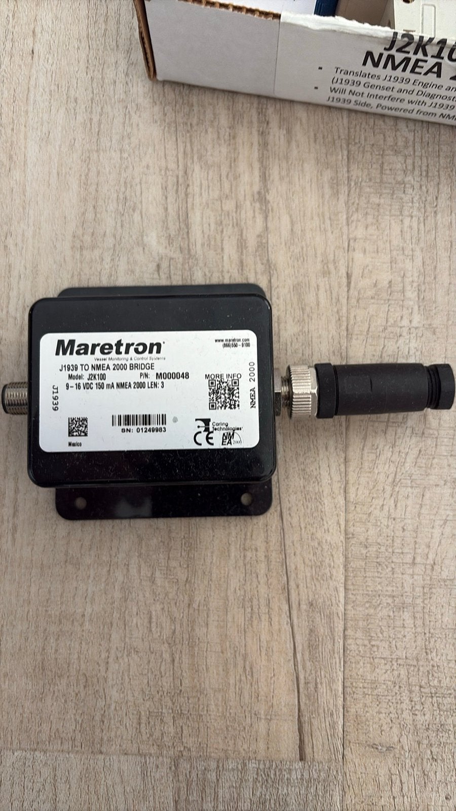 Maretron J2K100 J1939 naar NMEA 2000 Bridge, Ophalen, Nieuw, Motor en Techniek