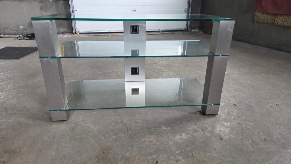 Glazen TV meubel 95x44x54 cm (lxbxh), Ophalen