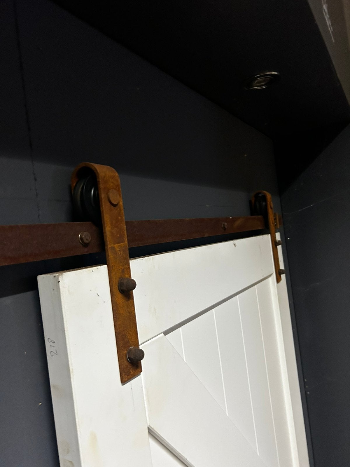rails voor deur, Ophalen, Binnendeur, 200 tot 215 cm