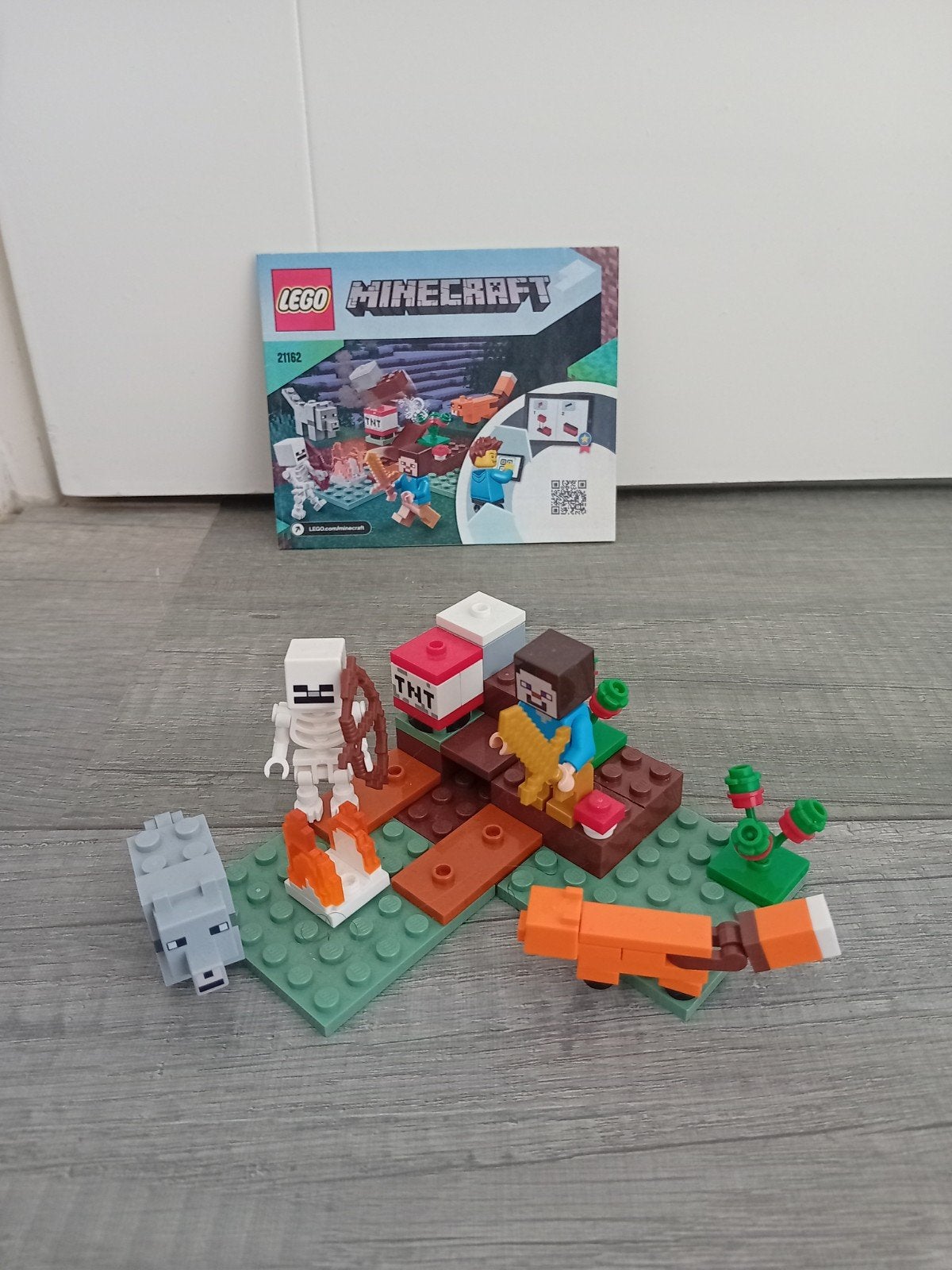 Lego Minecraft 21162 Het Taiga Avontuur, Gebruikt, Minecraft, Lego, Ophalen of Verzenden