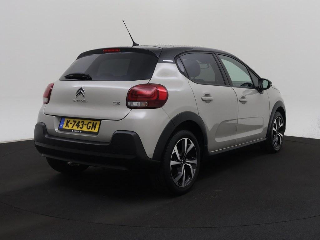 Citroen C3 1.2T 110pk Shine Camera/Nav/H.Leder/CarPlay/Led, Auto's, Citroën, Voorwielaandrijving, Euro 6, 1199 cc, 49 €/maand