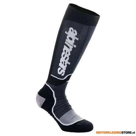 Alpinestars Youth MX Plus Sokken Lang, Zwart-Wit, Motoren, Kleding | Motorkleding, Ophalen of Verzenden, Nieuw met kaartje
